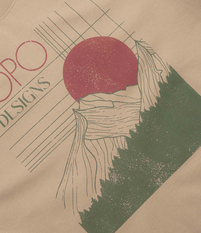 Topo Designs Horizon T-Shirt in Sahara