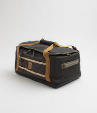 Topo Designs Mountain 40L Duffel Bag in Black and Neutral