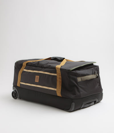 Topo Designs Mountain 90L Roller Duffel Bag - Black / Neutral