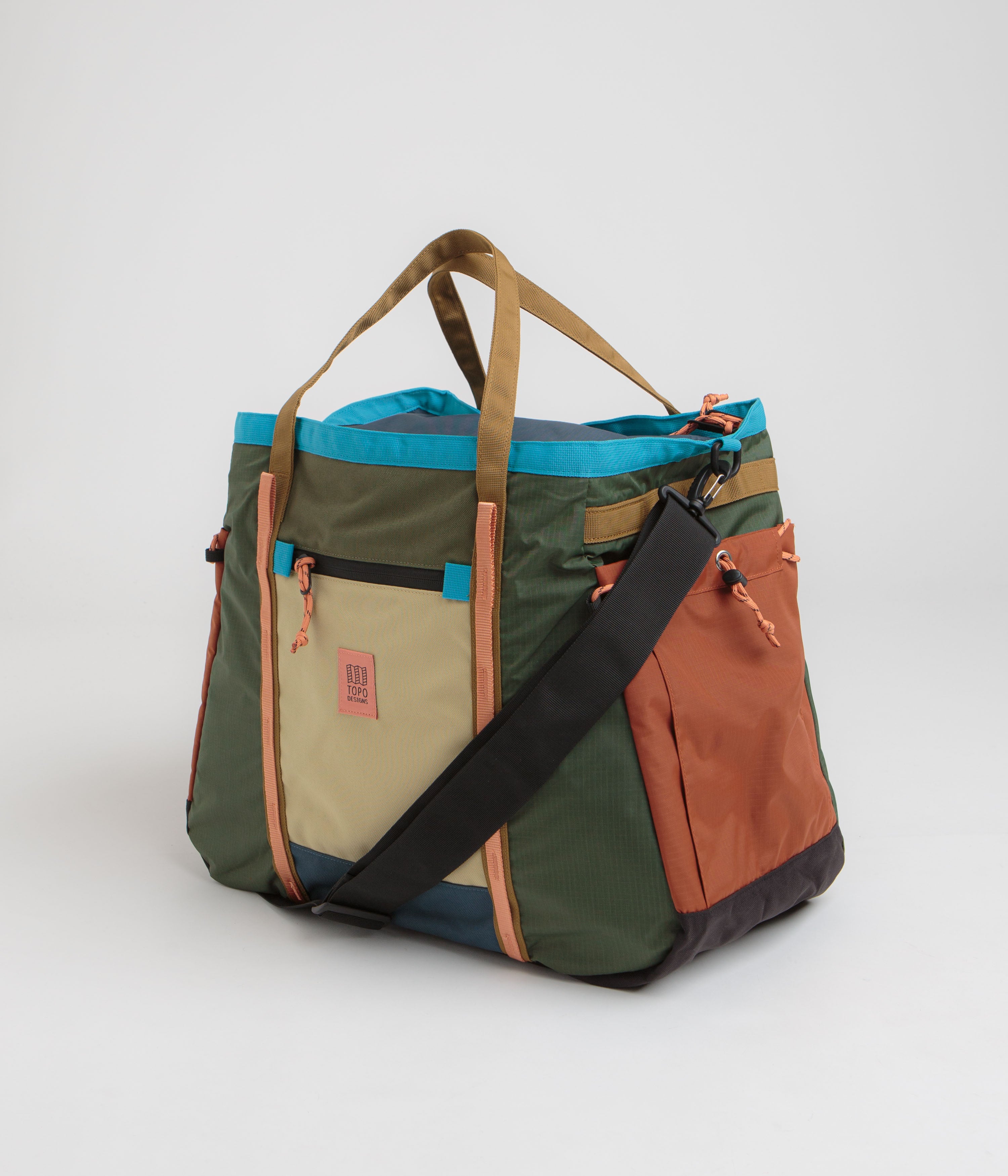 Topo Designs Mountain Gear Bag in Olive and Hemp
