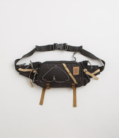 Topo Designs Mountain Hydro Hip Pack - Black / Neutral