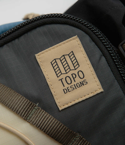 Topo Designs Mountain Hydro Hip Pack - Stone Blue / Bone White