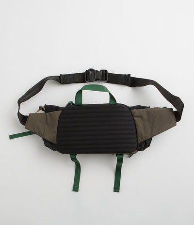 Topo Designs Mountain Hydro Hip Pack in Woodland and Terracotta