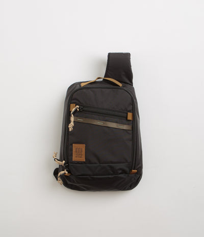 Topo Designs Mountain Sling Bag - Black / Neutral