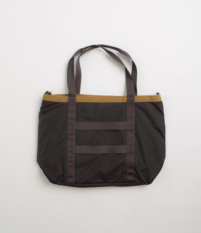 Topo Designs Mountain Utility Tote Bag - Black / Neutral