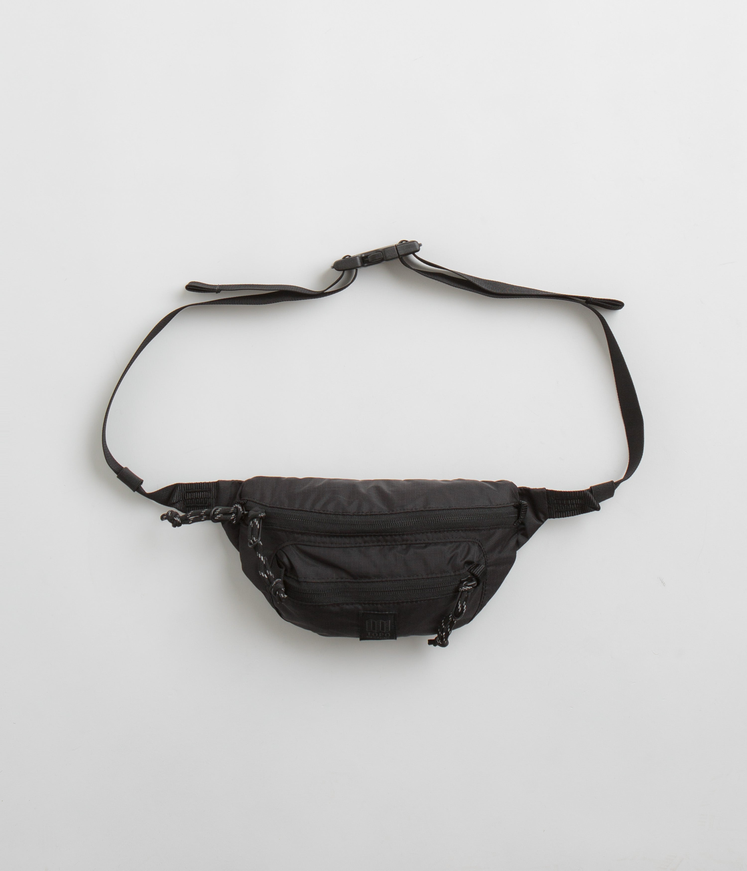 Topo Designs Mountain Waist Pack in Black and Black