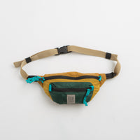 Topo Designs Mountain Waist Pack in Mustard and Forest thumbnail