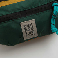 Topo Designs Mountain Waist Pack in Mustard and Forest thumbnail