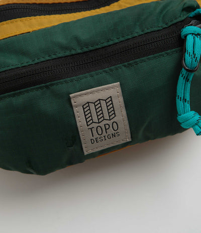 Topo Designs Mountain Waist Pack in Mustard and Forest