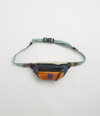Topo Designs Mountain Waist Pack in Pond Blue and Spice