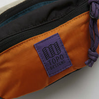Topo Designs Mountain Waist Pack - Pond Blue / Spice thumbnail