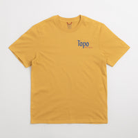 Topo Designs Peak T-Shirt in Goldenrod thumbnail