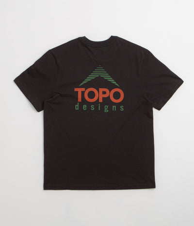 Topo Designs Retro Icon T-Shirt in Black