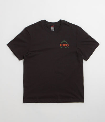 Topo Designs Retro Icon T-Shirt in Black