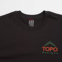 Topo Designs Retro Icon T-Shirt in Black thumbnail