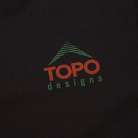 Topo Designs Retro Icon T-Shirt in Black thumbnail