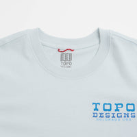 Topo Designs Vintage View T-Shirt in Breeze Blue thumbnail