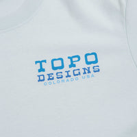 Topo Designs Vintage View T-Shirt in Breeze Blue thumbnail