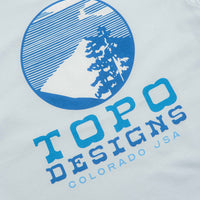 Topo Designs Vintage View T-Shirt in Breeze Blue thumbnail