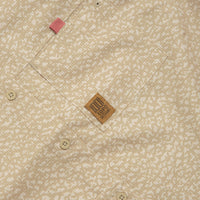 Topo Designs Womens Retro River Short Sleeve Shirt - Crackle Sesame thumbnail