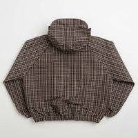 Umbro Check Smock Anorak in Beige and Dark Brown thumbnail