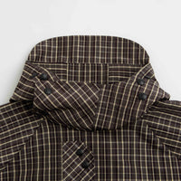 Umbro Check Smock Anorak in Beige and Dark Brown thumbnail