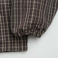 Umbro Checked Masked Anorak in Beige and Dark Brown thumbnail