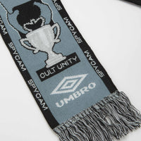 Umbro Cult Unity Scarf in Black Grey thumbnail
