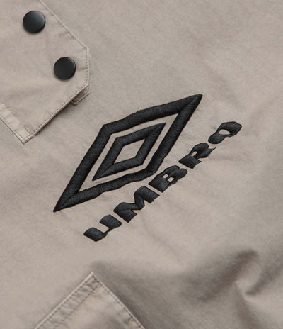 Umbro Faded Smock Anorak in Greige