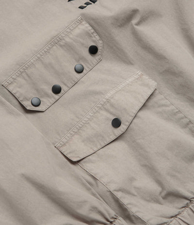 Umbro Faded Smock Anorak in Greige