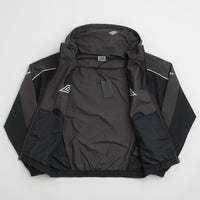 Umbro Guarding Masked Tracksuit Jacket in Black Charcoal thumbnail
