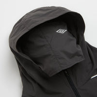 Umbro Guarding Masked Tracksuit Jacket in Black Charcoal thumbnail