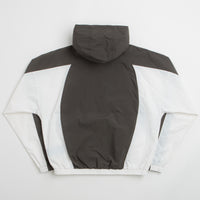 Umbro Guarding Masked Tracksuit Jacket in White and Dark Olive thumbnail