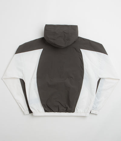 Umbro Guarding Masked Tracksuit Jacket in White and Dark Olive