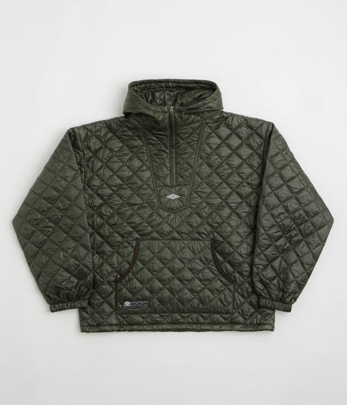 Umbro Masked Diamond Anorak - Dark Olive