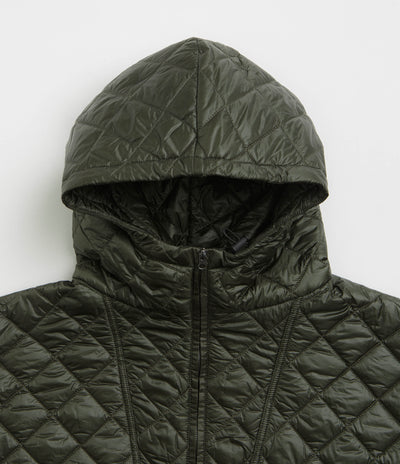 Umbro Masked Diamond Anorak in Dark Olive
