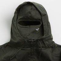 Umbro Masked Waxed Anorak in Dark Olive thumbnail