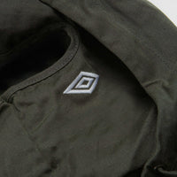 Umbro Masked Waxed Anorak in Dark Olive thumbnail