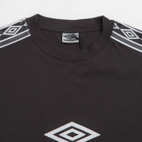 Umbro Offence Defence Tape T-Shirt in Washed Black thumbnail