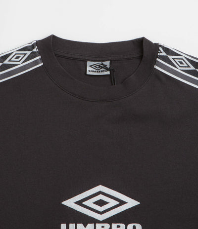 Umbro Offence Defence Tape T-Shirt in Washed Black