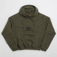 Umbro OG Logo Mask Hoodie - Dark Olive thumbnail