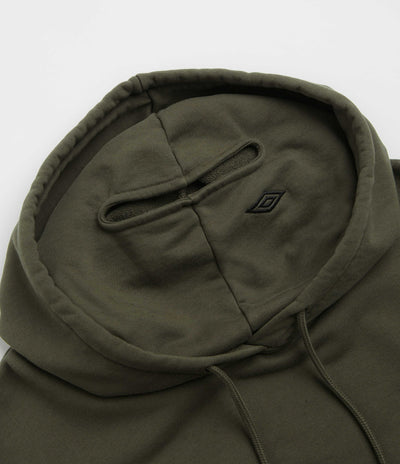 Umbro OG Logo Mask Hoodie - Dark Olive