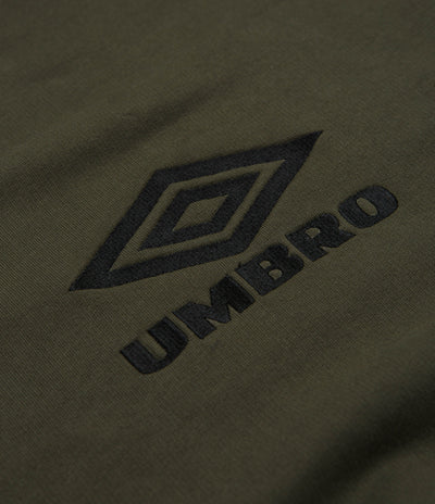 Umbro OG Logo Mask Hoodie - Dark Olive