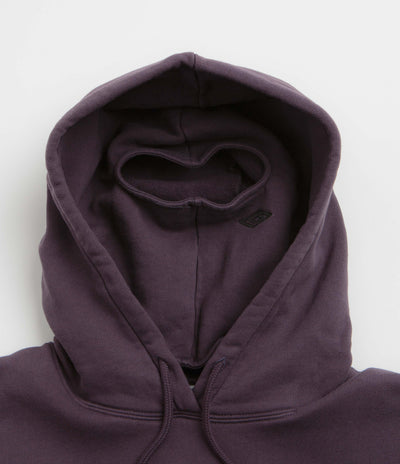 Umbro OG Logo Mask Hoodie - Dark Purple
