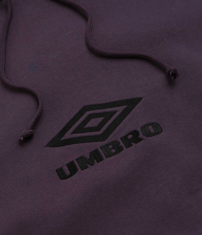 Umbro OG Logo Mask Hoodie - Dark Purple