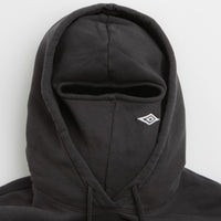 Umbro OG Logo Mask Hoodie in Washed Black thumbnail
