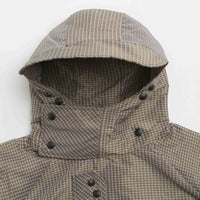 Umbro Smock Check Anorak in Beige and Black thumbnail