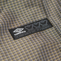 Umbro Smock Check Anorak in Beige and Black thumbnail