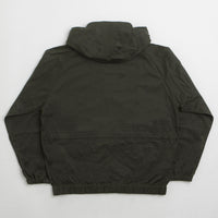 Umbro Smock Waxed Anorak in Dark Olive thumbnail