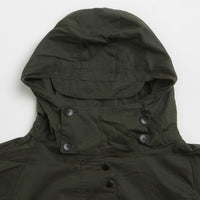 Umbro Smock Waxed Anorak in Dark Olive thumbnail